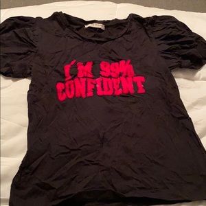 I’m 99% confident tshirt from ZARA